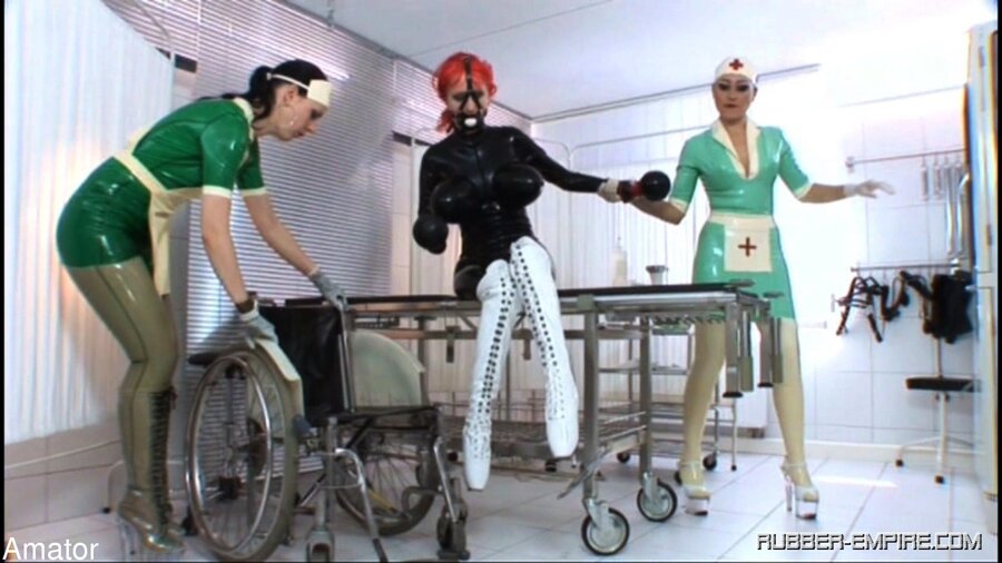 Redhead patient gets treated by the latex n - XXX Dessert - Picture 9