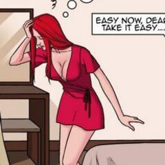 Redhead busty teen wakes up in her - BDSM Art Collection - Pic 4