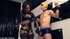 ebony and brunette dominas
