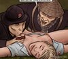 Inconscient blonde doctor licked and pounded by couple of guys. Vietnam