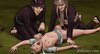 Young blonde military doctor pounded by two horny natives. Vietnam Story