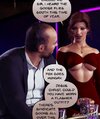 Hot brunette in sexy dress meets muscular guy in the bar. Agent X 2: Last