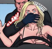 Big tits blonde teen captured in her car by kinky man. Snatcher 3 By Lesbi