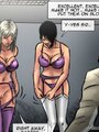 Two busty babes untied by kinky offcier - Picture 3