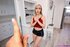 POV blonde is drilled by stepbro's big black dick