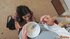 Hot brunette mother sucks dick