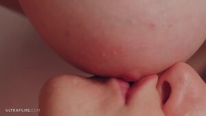 Amazing blonde pussy licked