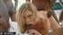 Slim big tits teen gangbanged