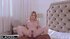Busty blonde milf sucks dick