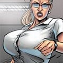 Wet pussy secretary get pleasure with a - BDSM Art Collection - Pic 1