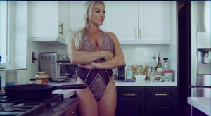 Curvy milf deep throated by husband