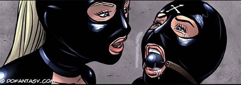 Shaved pussy busty tied up teen gets - BDSM Art Collection - Pic 2