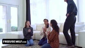 Curvy american babe pussy licked