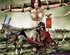 Captured Spartana suffers in Rome under Tribune Servio, who discovers