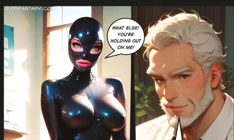 Jane Bonds battles the villainous - BDSM Art Collection - Pic 3