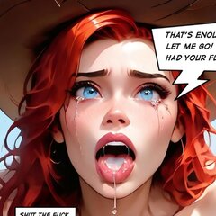 Jenna and Sammy confront Duke's - BDSM Art Collection - Pic 2