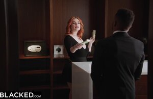 Ginger american teen sucks dick