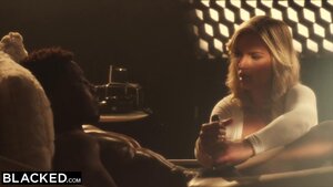 Busty hot mom deep throated with bbc