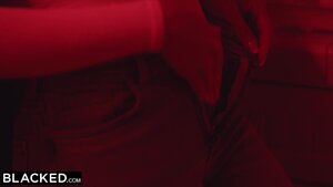 Pale skin big tits mom sucks dick
