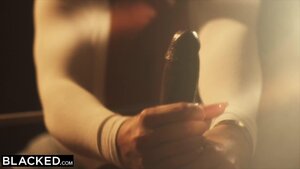 Pale skin big tits mom sucks dick