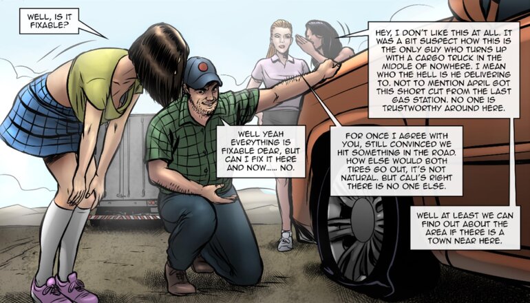 Electrifying sequel set in remote deep - BDSM Art Collection - Pic 3