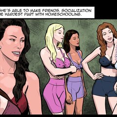 A summer camp turns into a dark fantasy - BDSM Art Collection - Pic 2