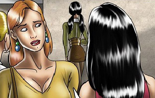 Toon slave beauties in sexy outfit - BDSM Art Collection - Pic 2