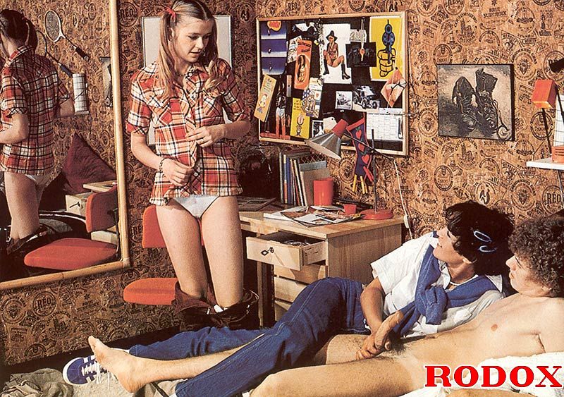 Retro xxx. Hairy seventies schoolgirls enjo - XXX Dessert - Picture 11