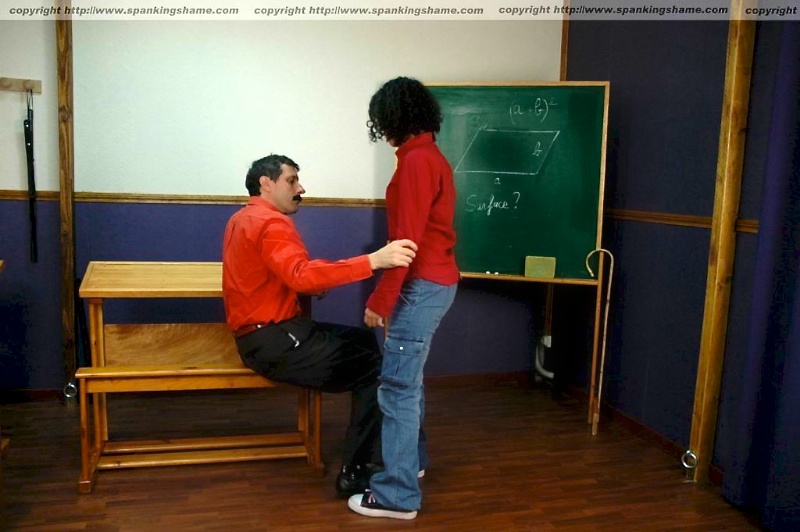 Spanking porn. Spanked and groped by her te - XXX Dessert - Picture 4