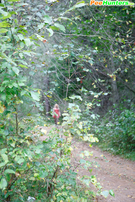 Peeing girl. See a nasty smoking ho pissing - XXX Dessert - Picture 1