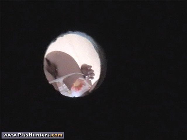 Peeing. White panties uncover a young pussy - XXX Dessert - Picture 11