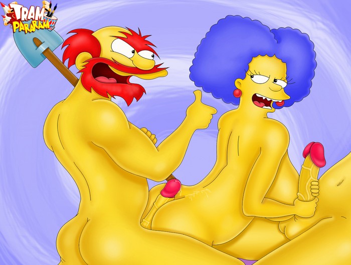 Simpsons Porn Tram Pararam - Cartoon porno. Simpsons fuck again. - XXX Dessert - Picture 1