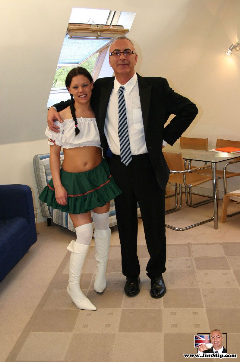 Old young love. Dirty British slut boned ha - XXX Dessert - Picture 7