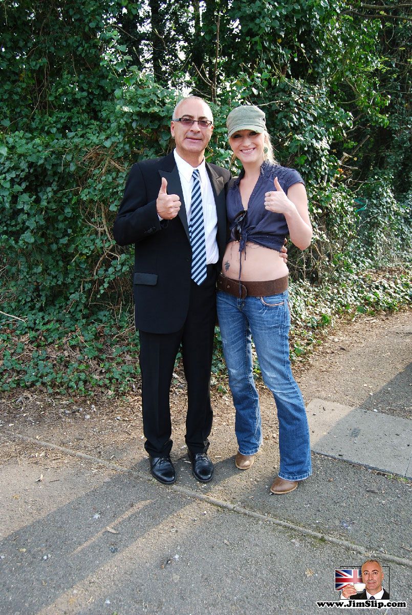 Old man young girl. Filthy blonde girl gets - XXX Dessert - Picture 3