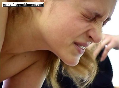 Getting spanked. Her first punishment. - XXX Dessert - Picture 30