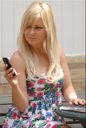 Erotic blonde stunner willingly teasing at  - XXX Dessert - Picture 6