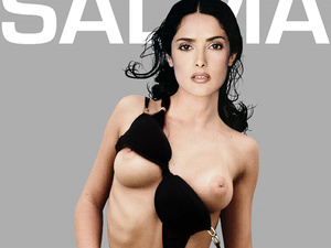 Nude celebrity porn. Salma Hayek is a ho - Picture 7