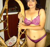 Indian nude. Neha in her favorite under garments showing off.