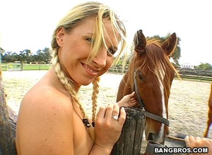 Ass sex pictures. Field trip to the barn - Picture 10