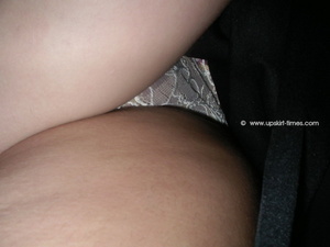 Upskirt photos. Nothing excites men more - Picture 1