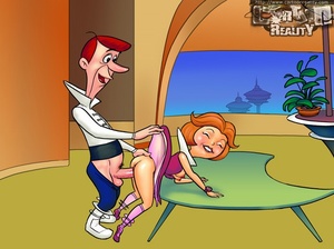 Cartoon sex comics. Sex party with Jetso - Picture 2