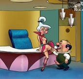 Cartoon sex comics. Sex party with Jetsons.