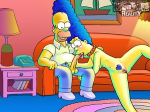 Adult comics cartoon. Simpsons porn insa - XXX Dessert - Picture 1