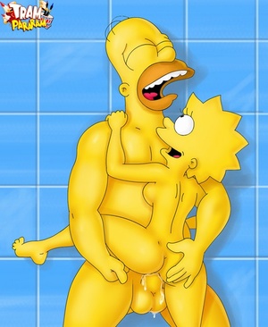 Cartoon adult comics. The Simpsons in he - Picture 5