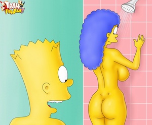 Sexy cartoons. The Simpsons porn. - Picture 1