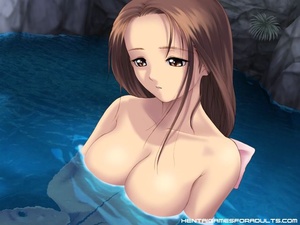 Sex anime. Cute anime girl staying  nake - XXX Dessert - Picture 11