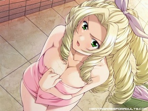 Anime porn. Hot anime chick with glasses - Picture 13