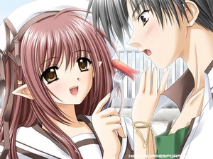 Hentai anime. Hot anime babe giving her  - XXX Dessert - Picture 1