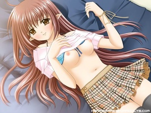 Hentai anime. Hot anime babe giving her  - Picture 6