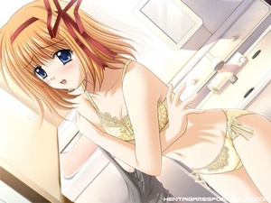 Hentai anime. Hot anime babe giving her  - Picture 14
